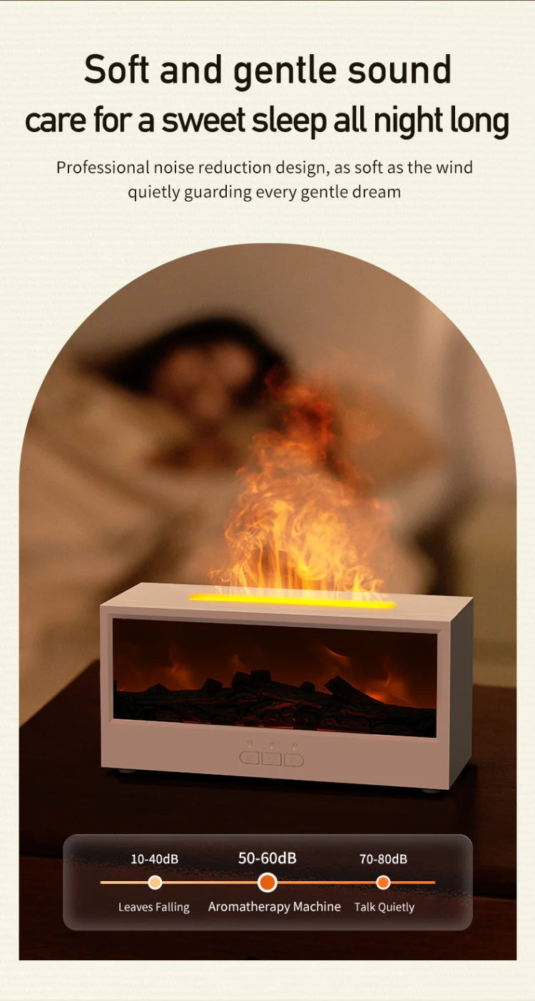 Dyfuzor zapachowy kominek elektryczny 3D Flame