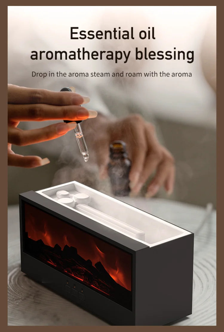 Dyfuzor zapachowy kominek elektryczny 3D Flame