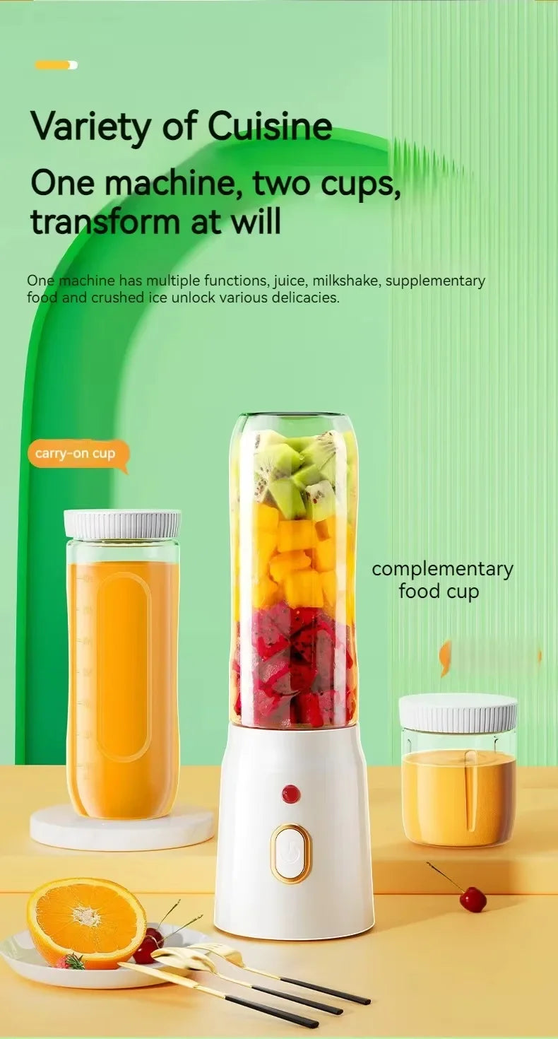 Przenośny blender Sokowirówka 450ml