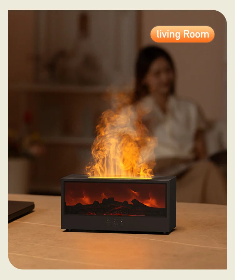 Dyfuzor zapachowy kominek elektryczny 3D Flame